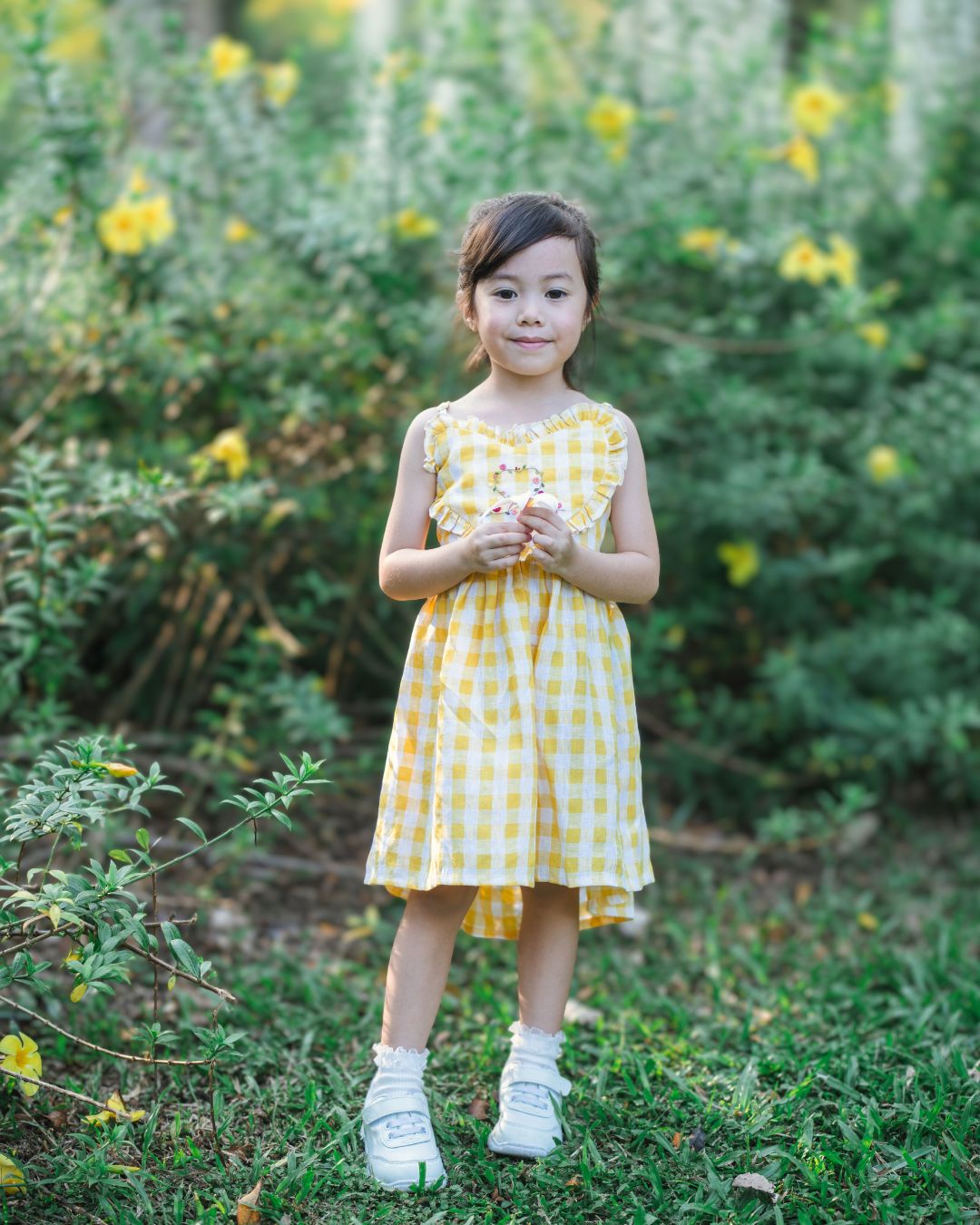 Golden Heart dress
