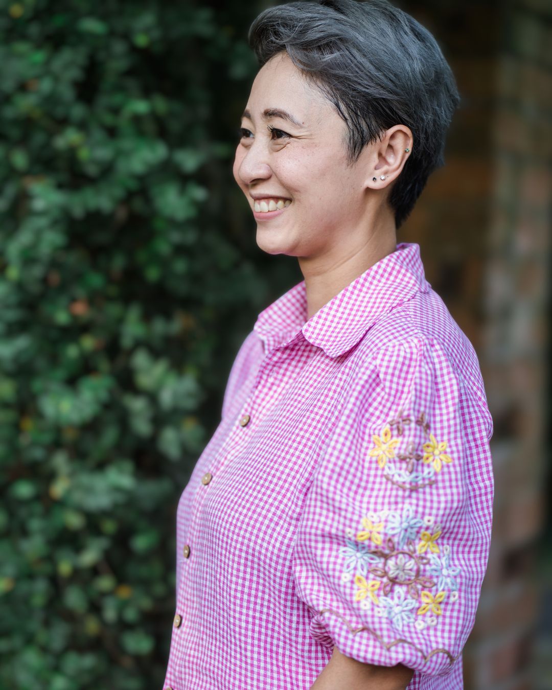 Gingham Pink Shirt