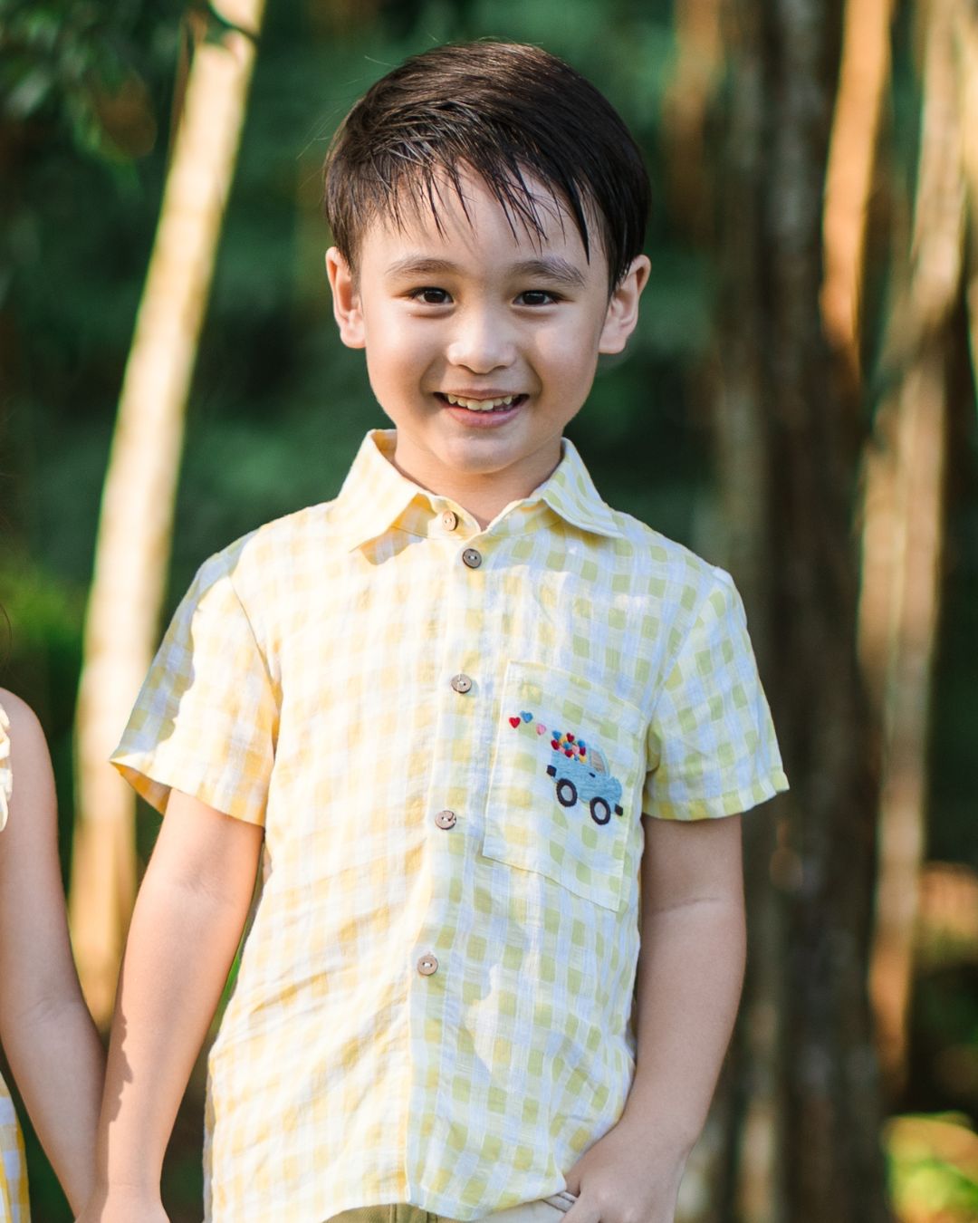 Explorer Yellow Plaid Shirt
