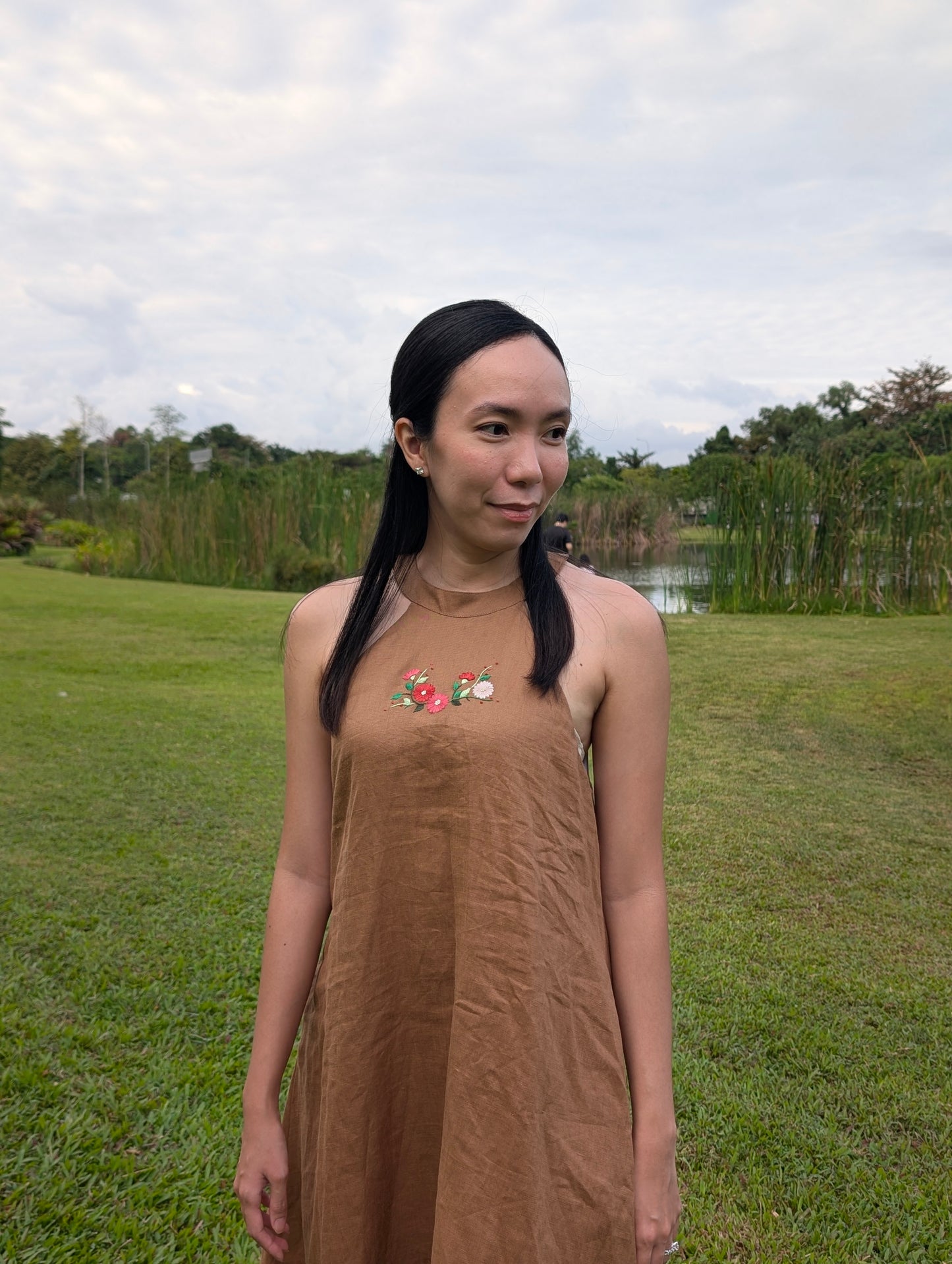 Earthy Grace Dress - Women