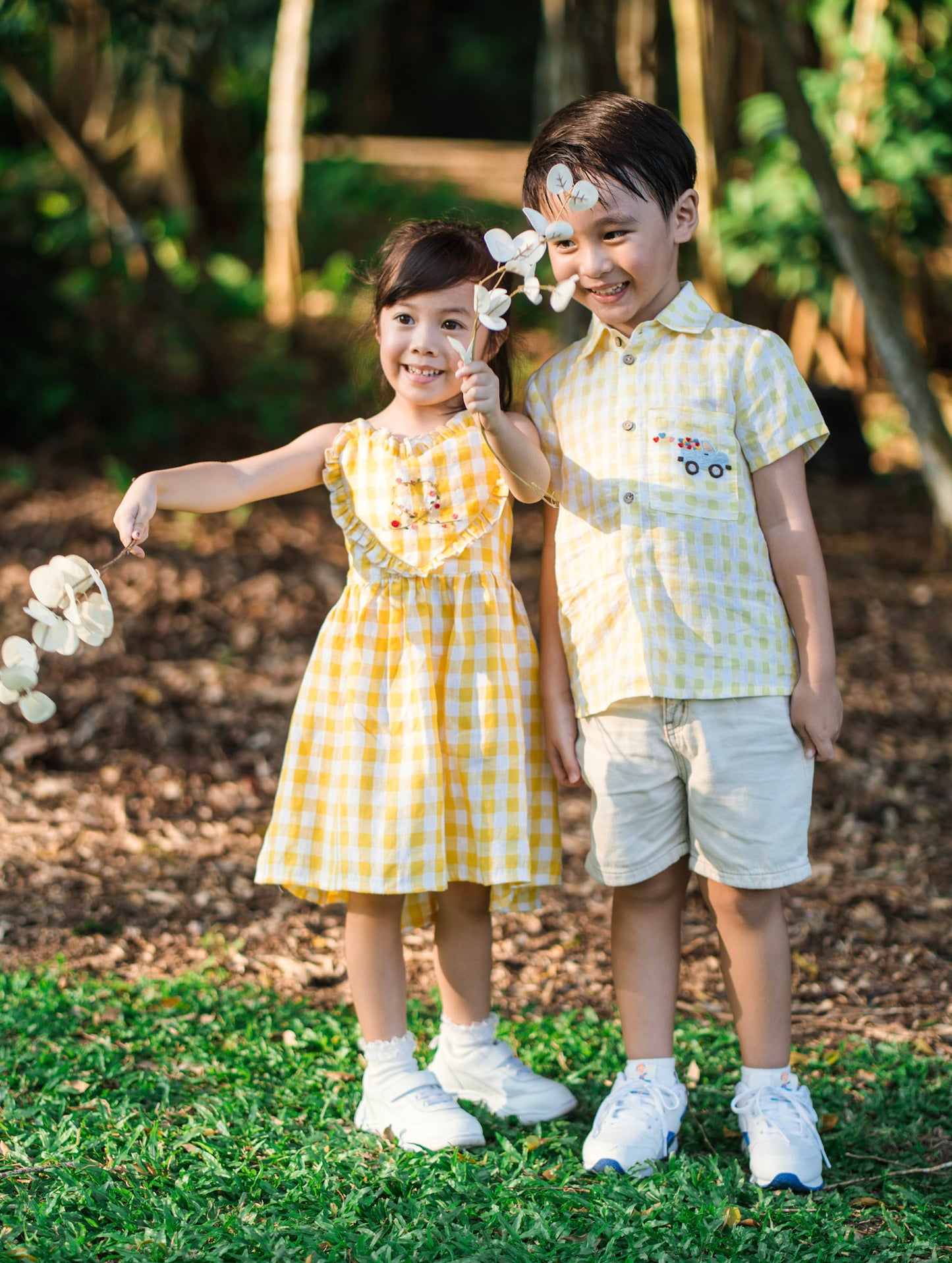 Explorer Yellow Plaid Shirt