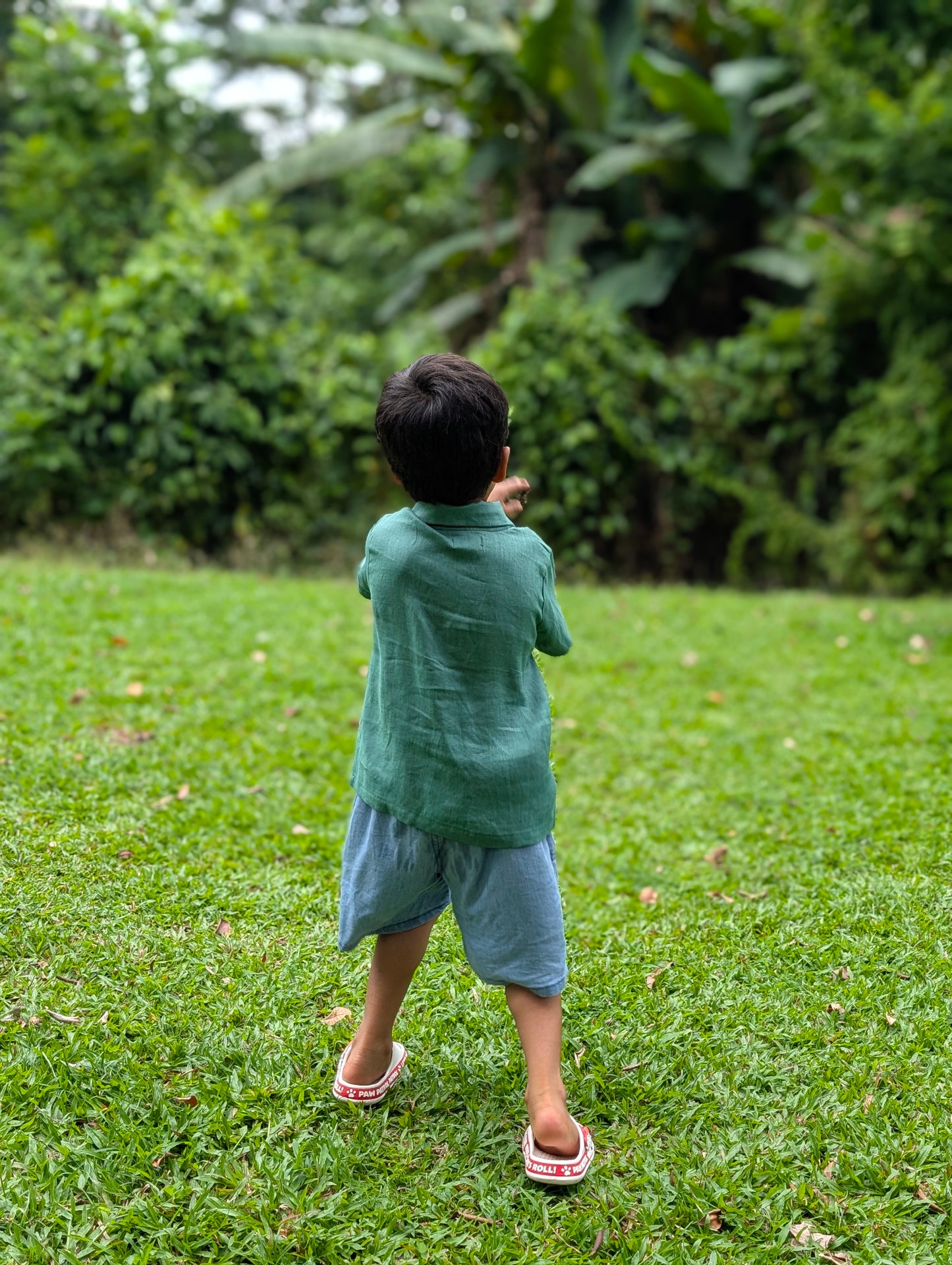 Hot Air Balloon Green Shirt