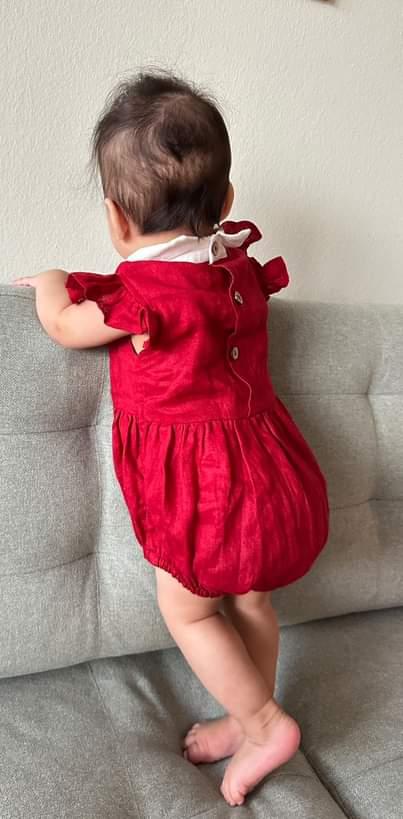 Red Heart Romper