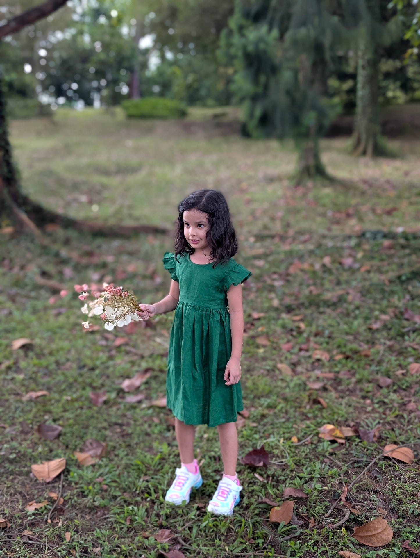 Laid-Back Linen Dress Mom and Me