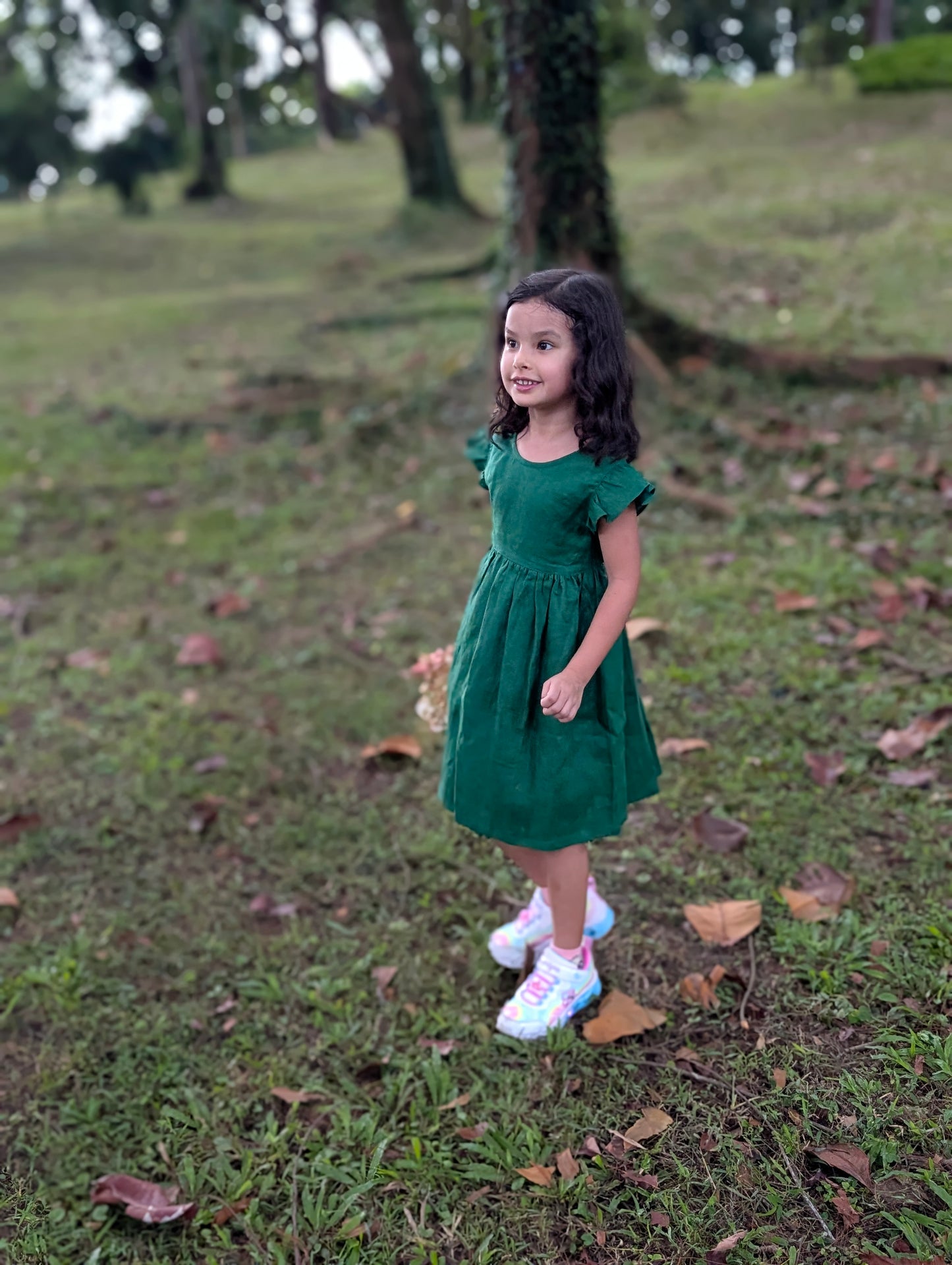 Laid-Back Linen Dress Mom and Me