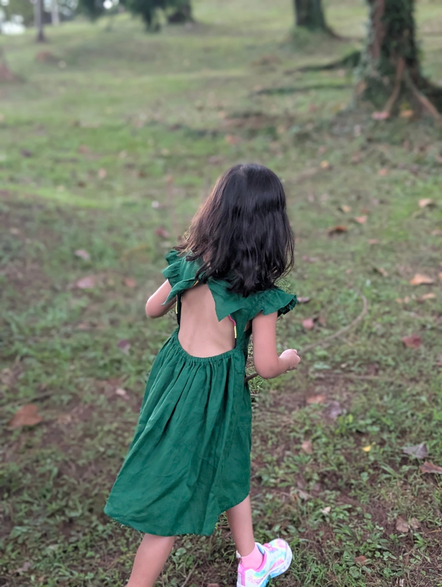 Laid-Back Linen Dress Mom and Me