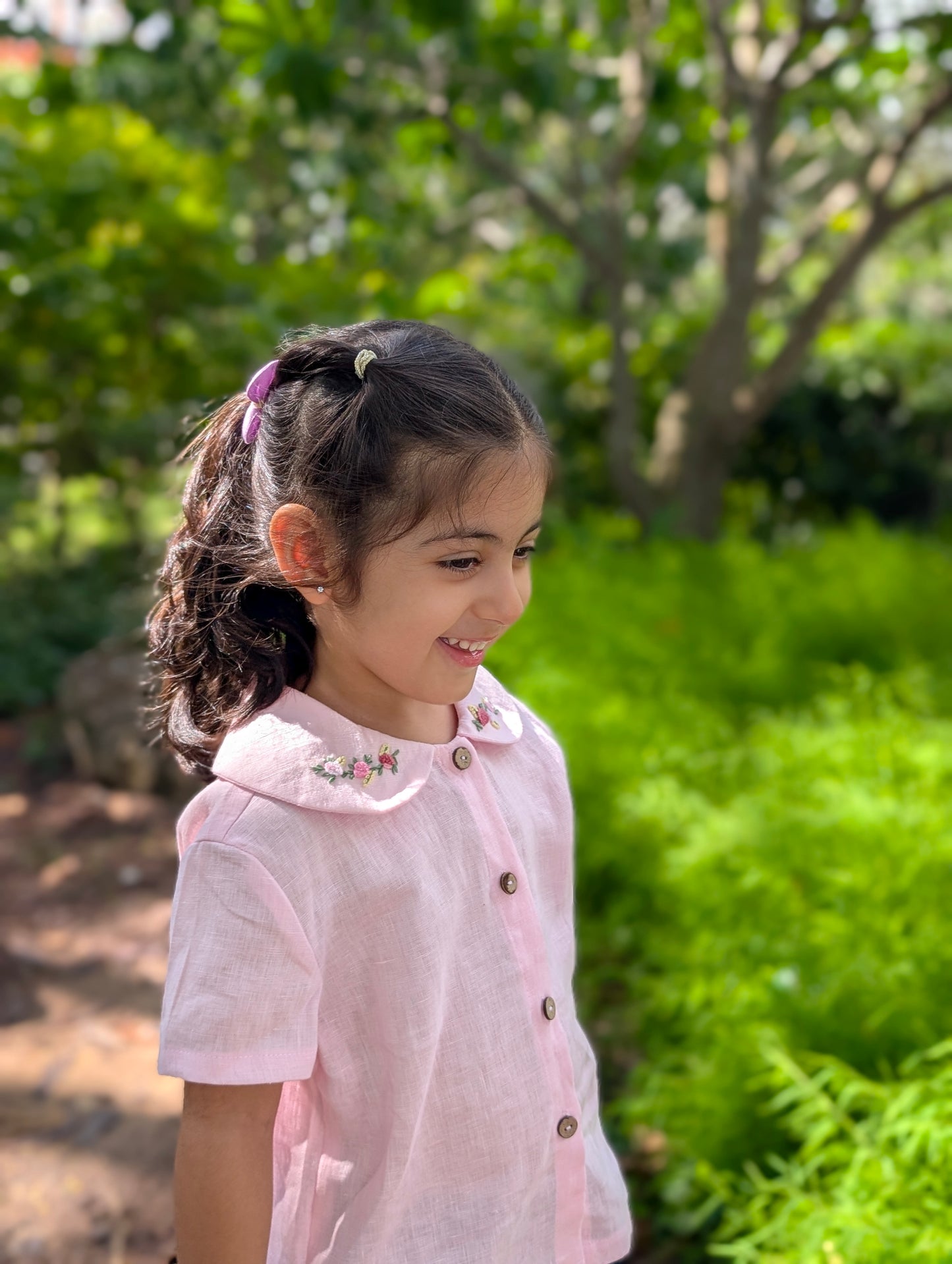 Collared Daisy Shirt