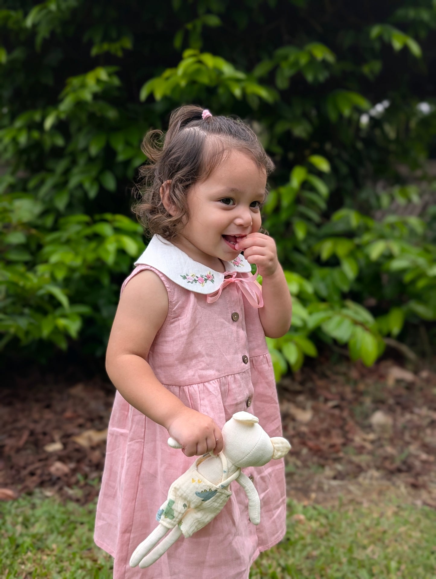 Collared Daisies Dress