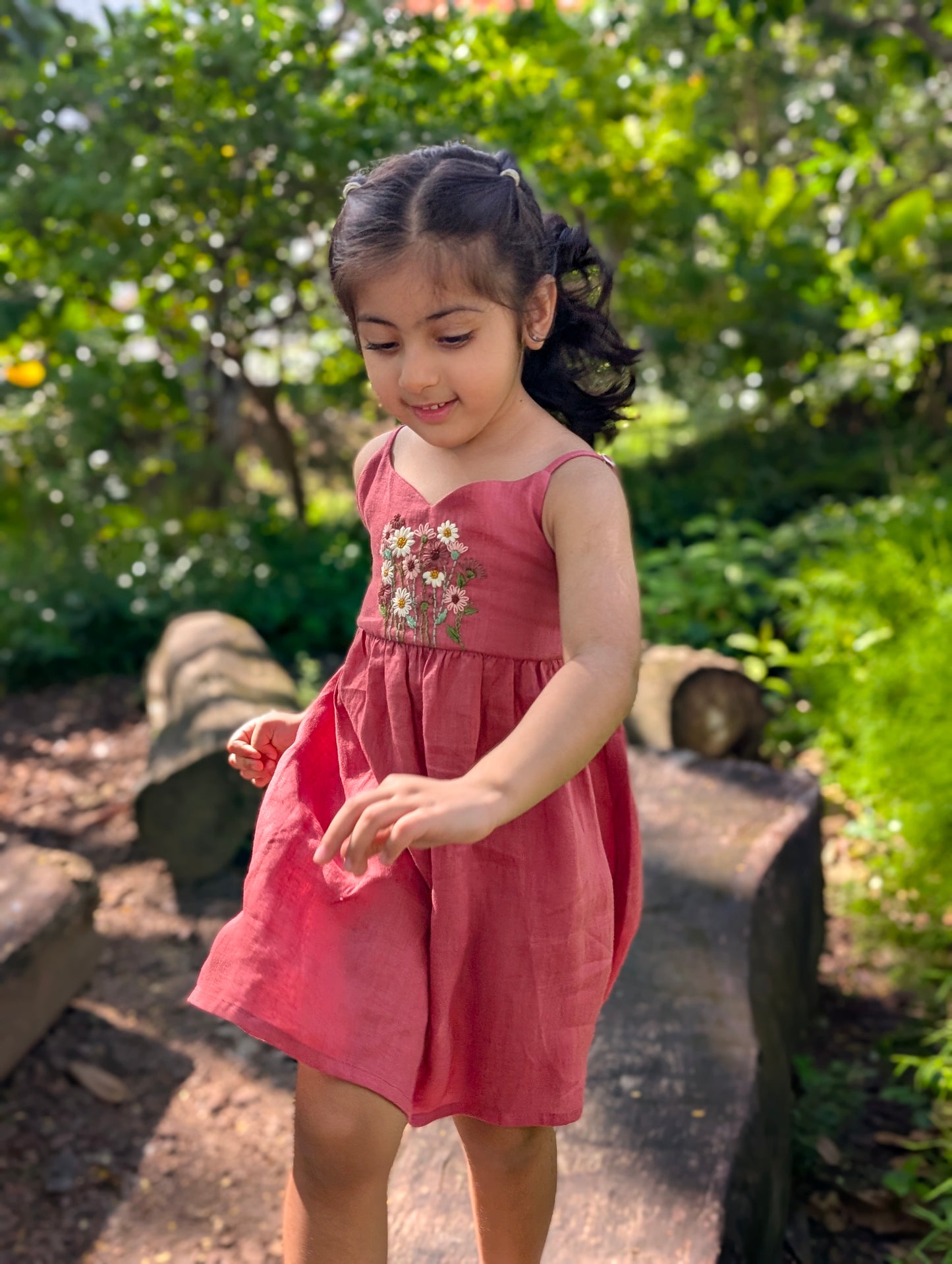 Salmon Floral Dreams