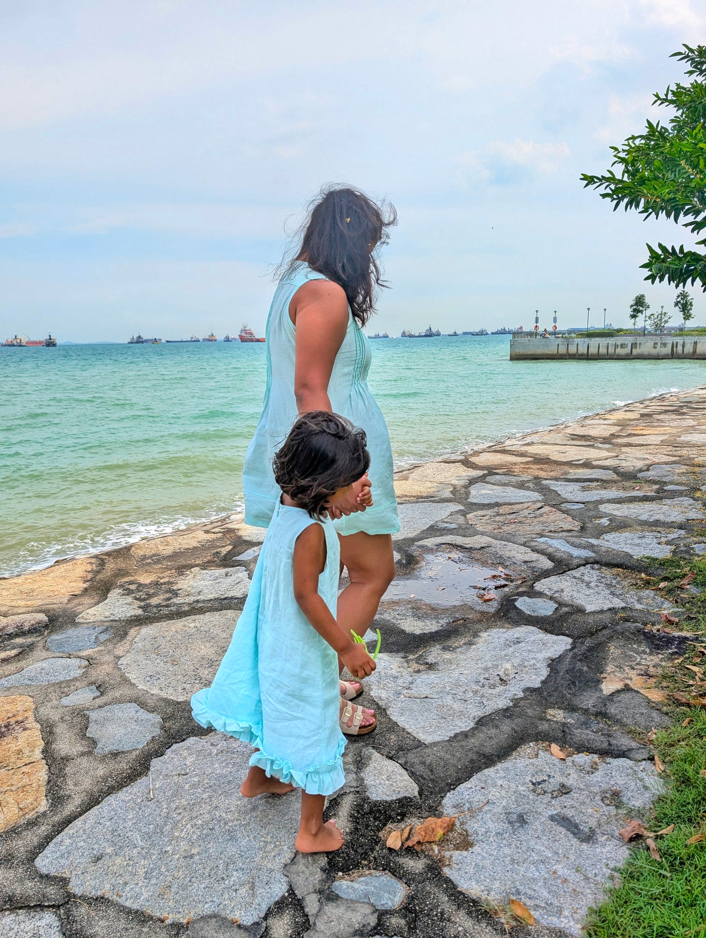 Sea Blue Cactus & Chirp – Men & Kids