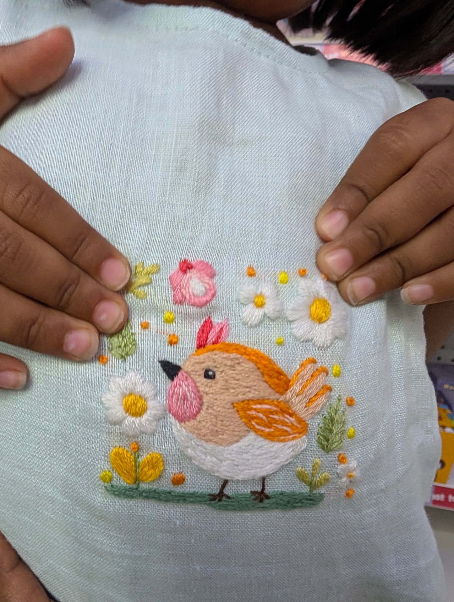 Sea blue Cactus and Chirp mini dress