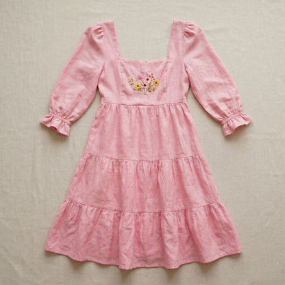 The Pink Reverie Dress – Full Sleeve