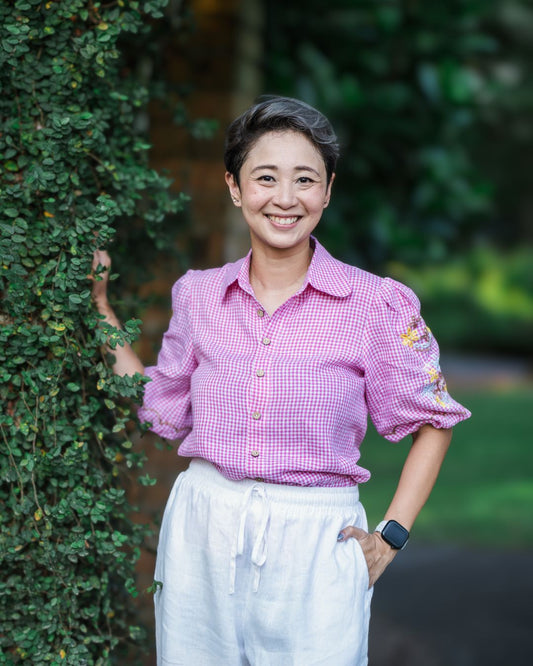 Gingham Pink Shirt