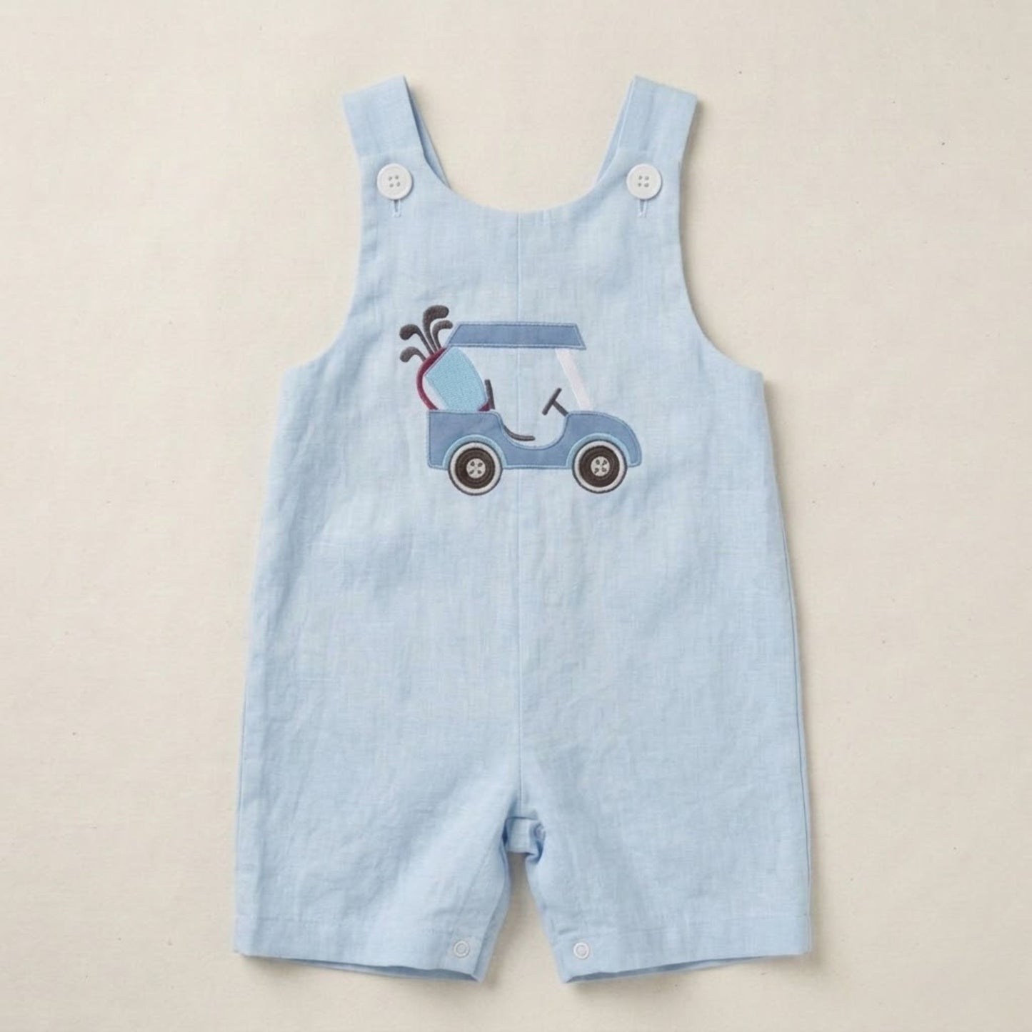 Blue Golf Romper