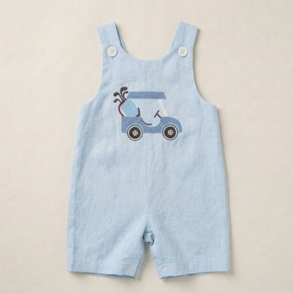 Blue Golf Romper