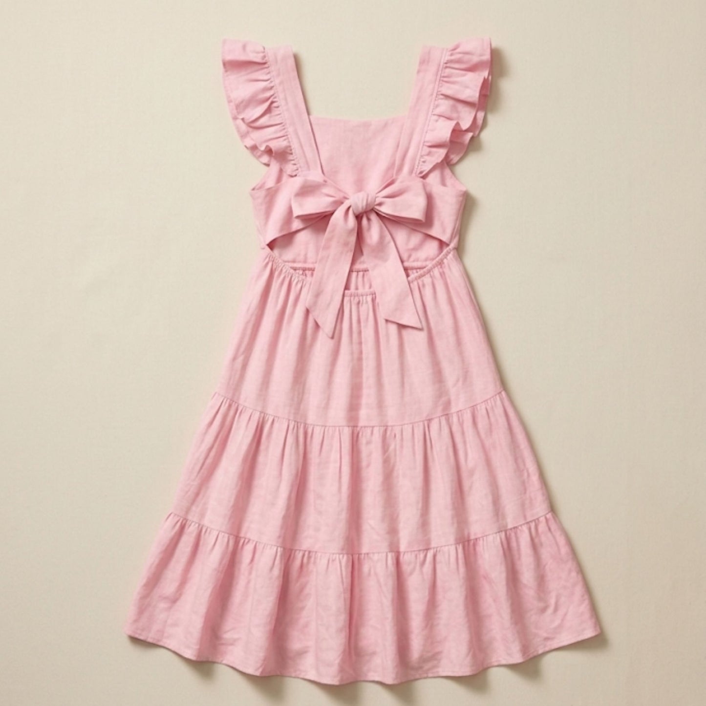 The Pink Reverie Dress – Half Sleeve
