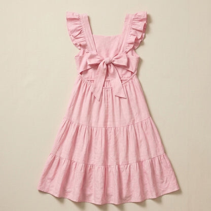 The Pink Reverie Dress – Half Sleeve