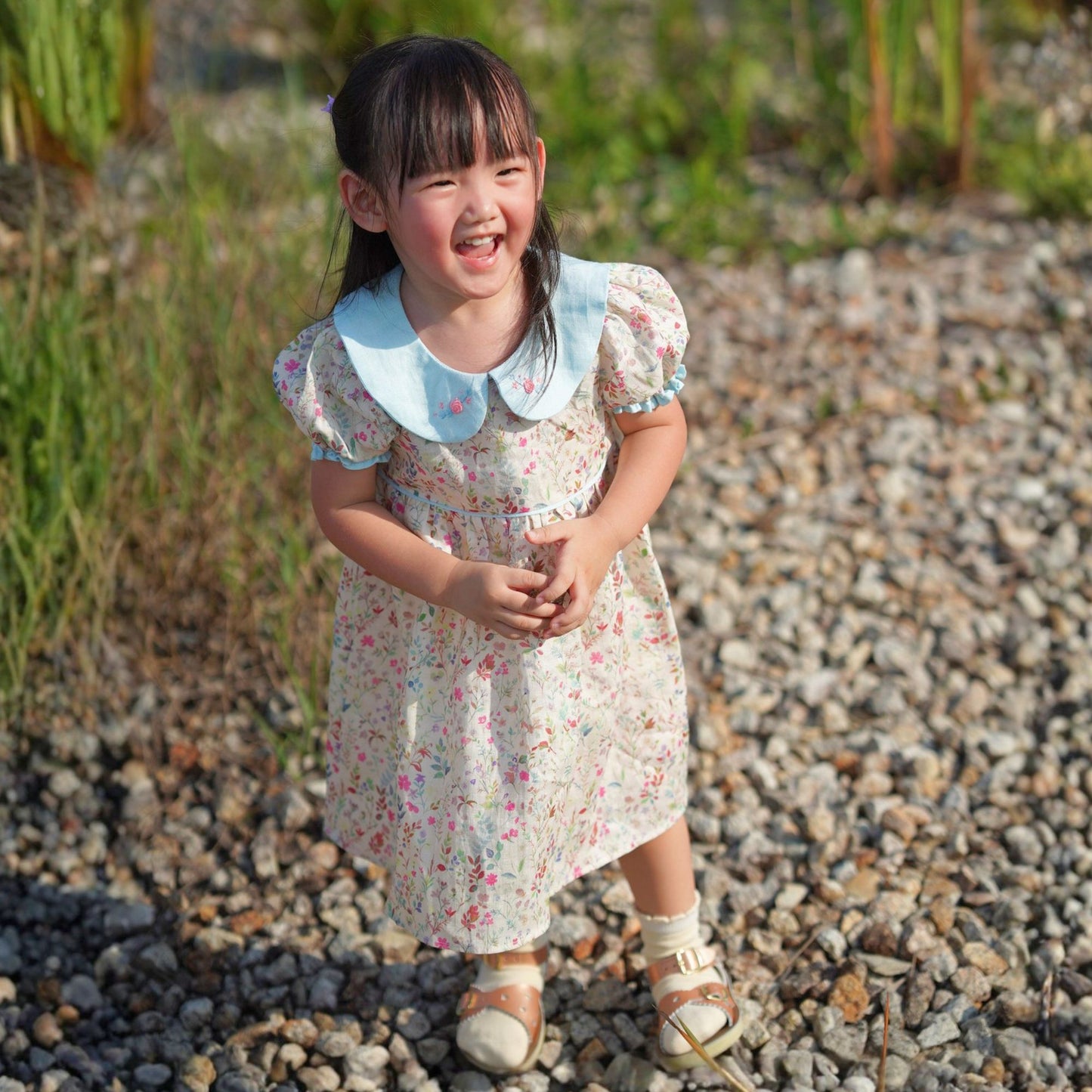 Bluebell Garden Collar Dress