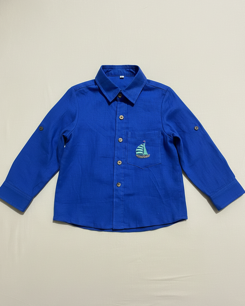 Cobalt Blue Explorer Shirt