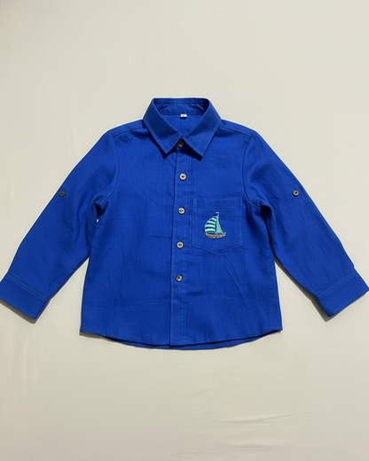 Cobalt Blue Explorer Shirt