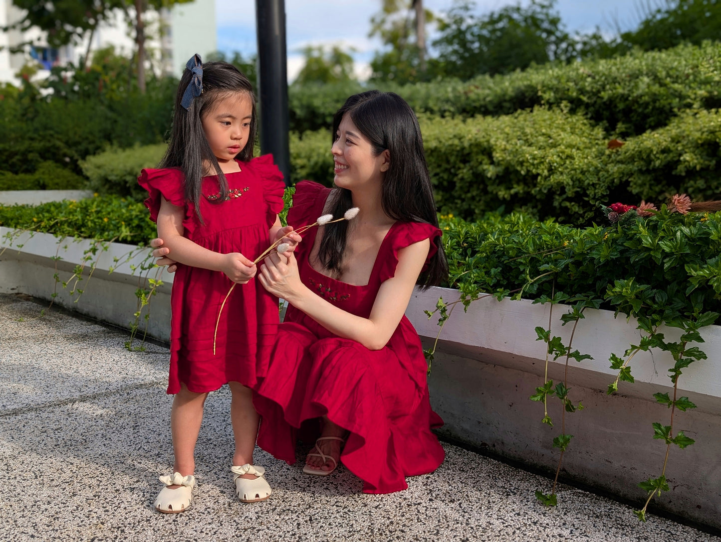 Festive Red Dress