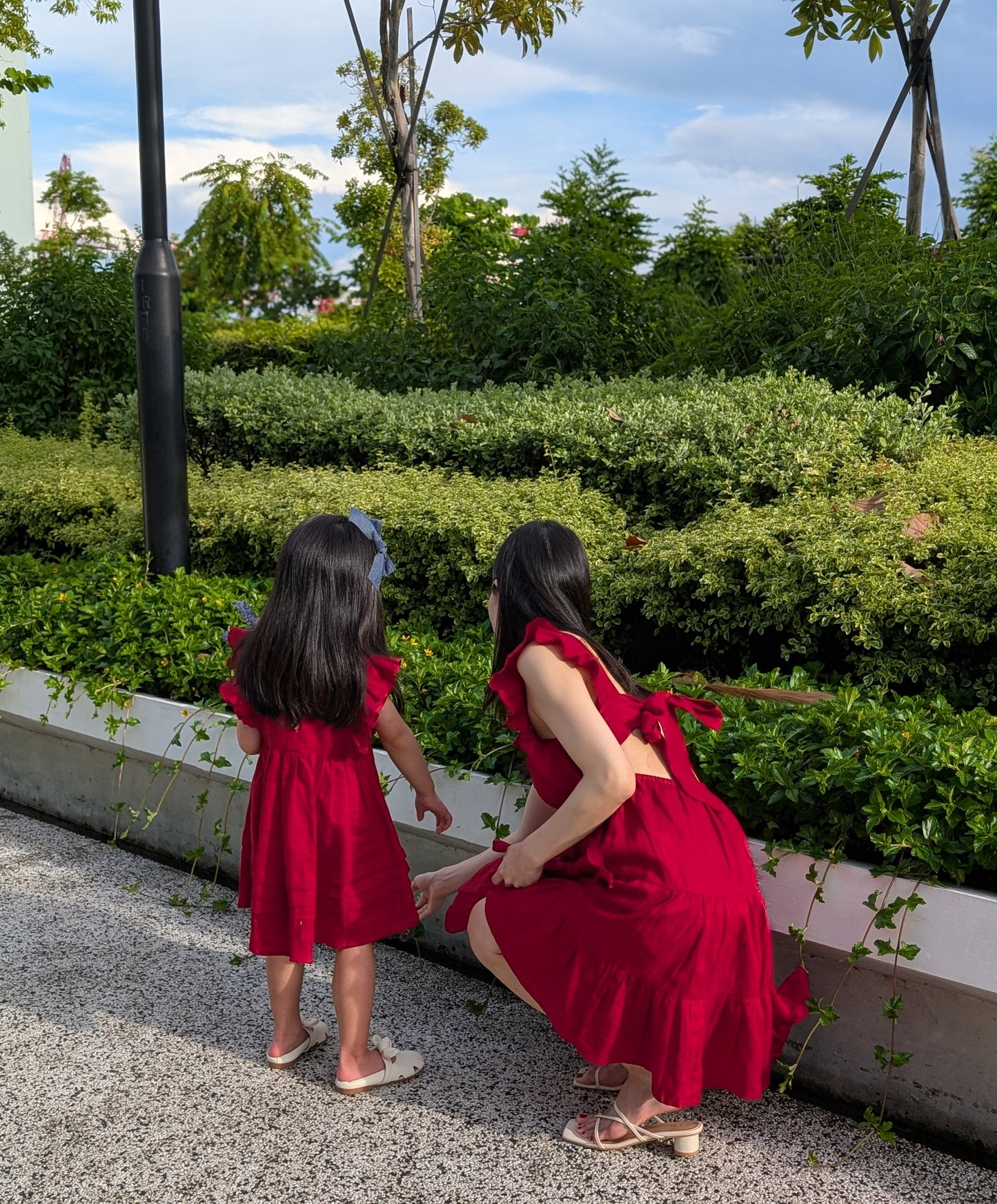 Festive Red Dress