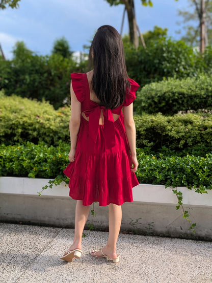 Festive Red Dress