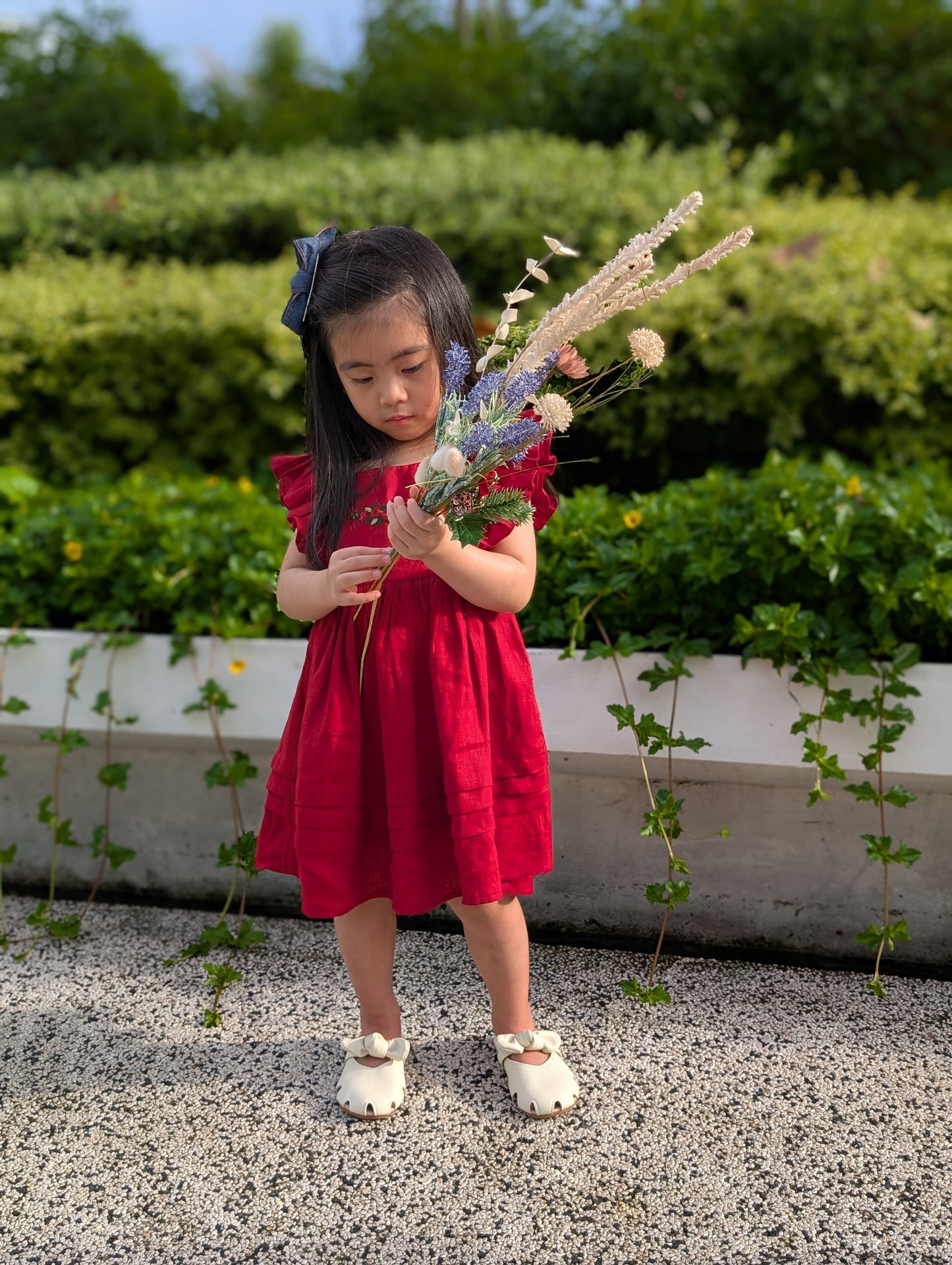 Festive Red Dress