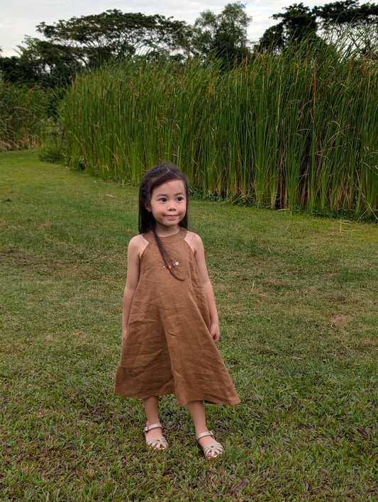 Earthy Grace Dress - Girl
