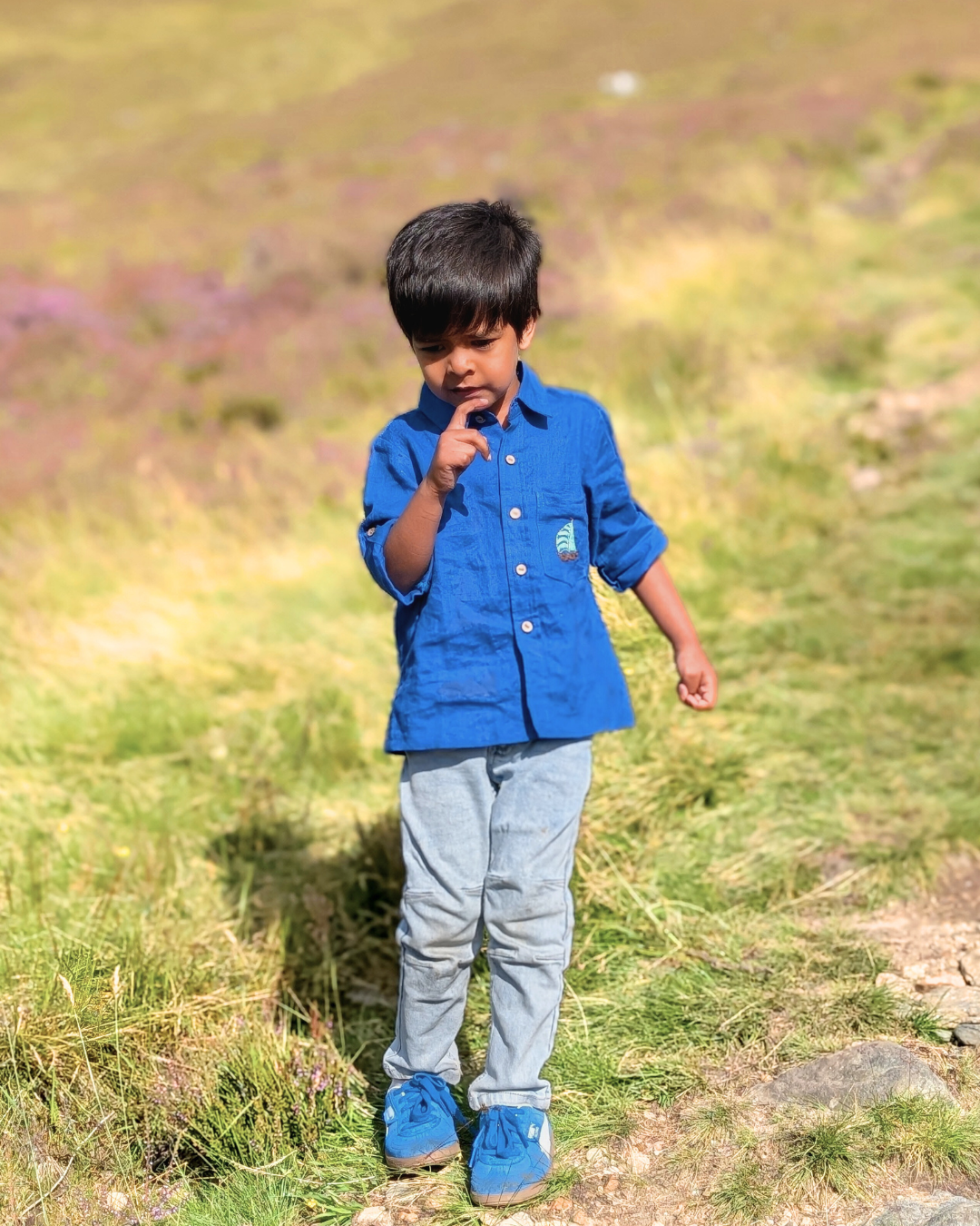 Cobalt Blue Explorer Shirt