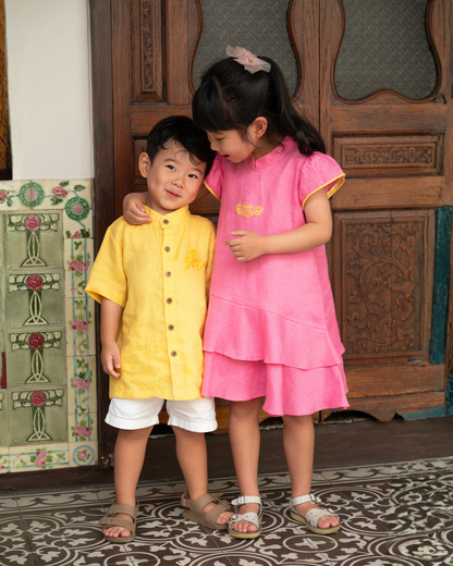 Aurelia Cheongsam Style Dress - Girl