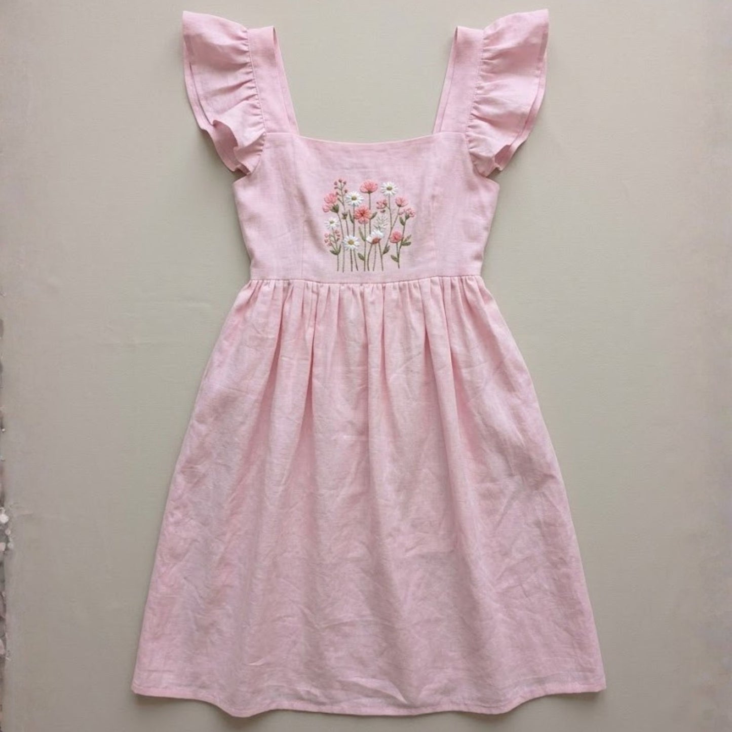 Blush Long Dress - Girl