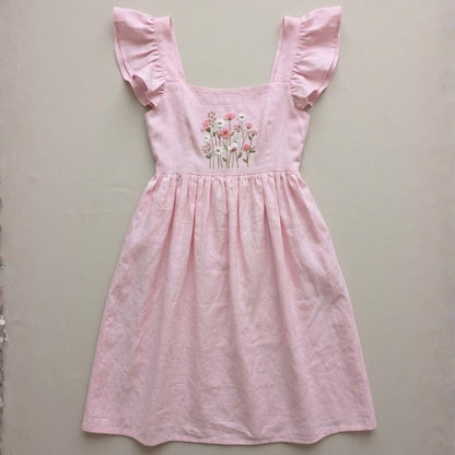 Blush Long Dress - Girl