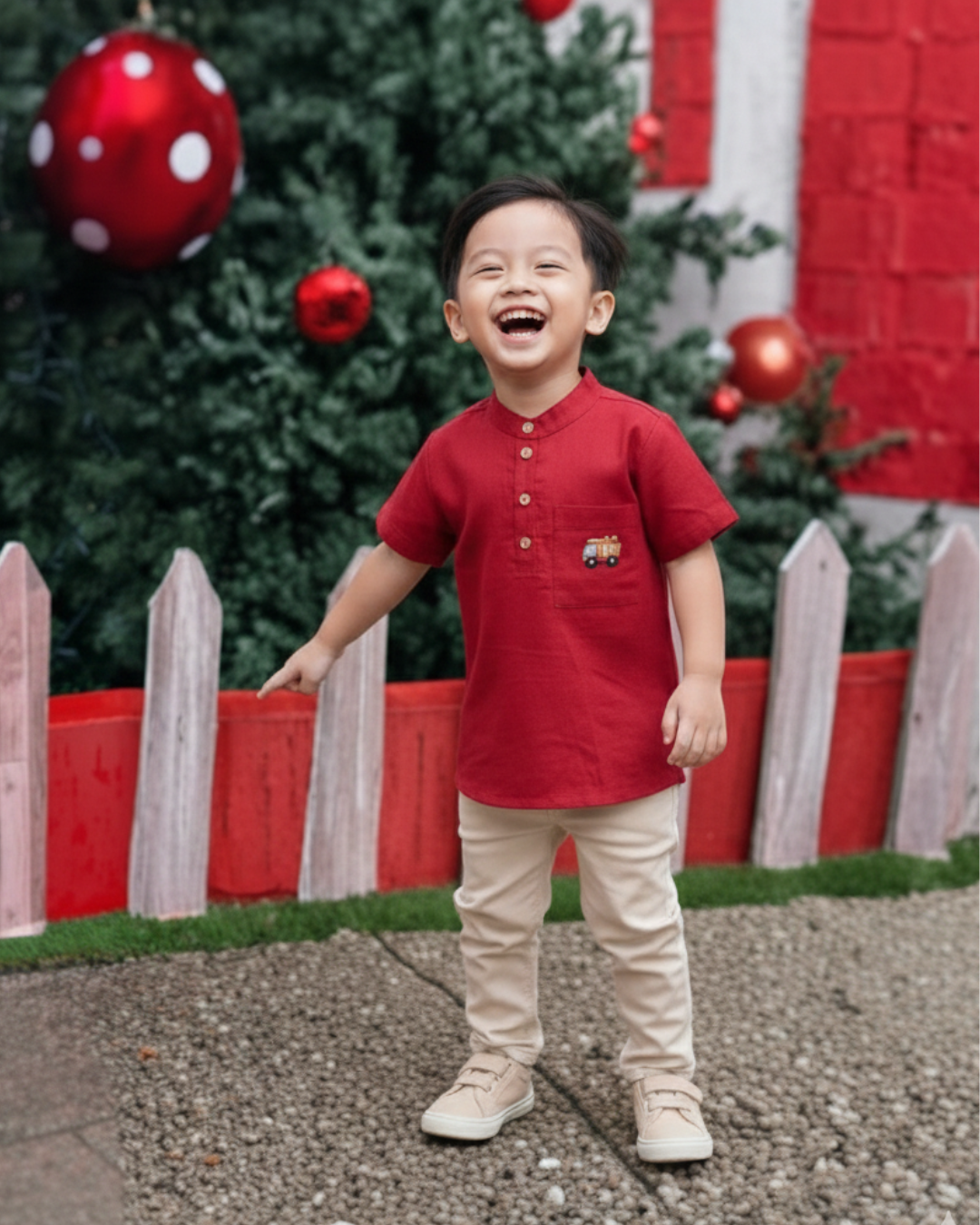 Red Dumpster Truck Shirt