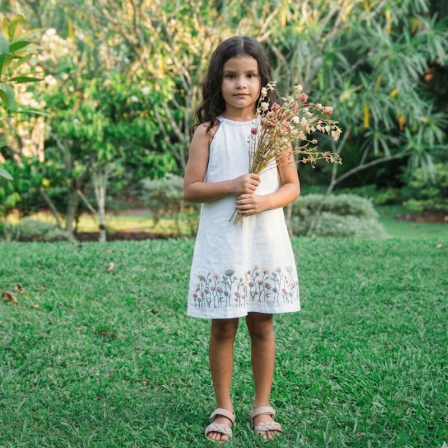 Wildflower Mini Dress - Girl